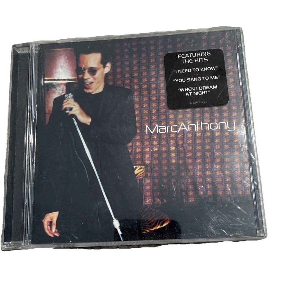 Marc Anthony Self Titled Album CD 15 Songs 1999 Sony Music